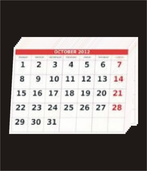 BLOQUINHOS com CALENDÁRIO - P/ íMÃS