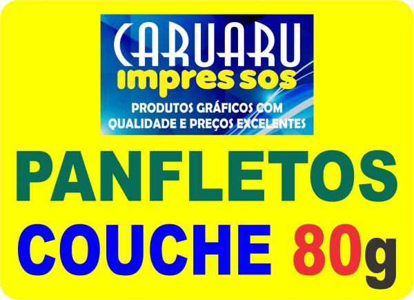 PANFLETO - 7x10 CM  -  a partir de