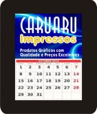 IMÃ DE GELADEIRA - Papel Supremo + Calendário - A Partir de